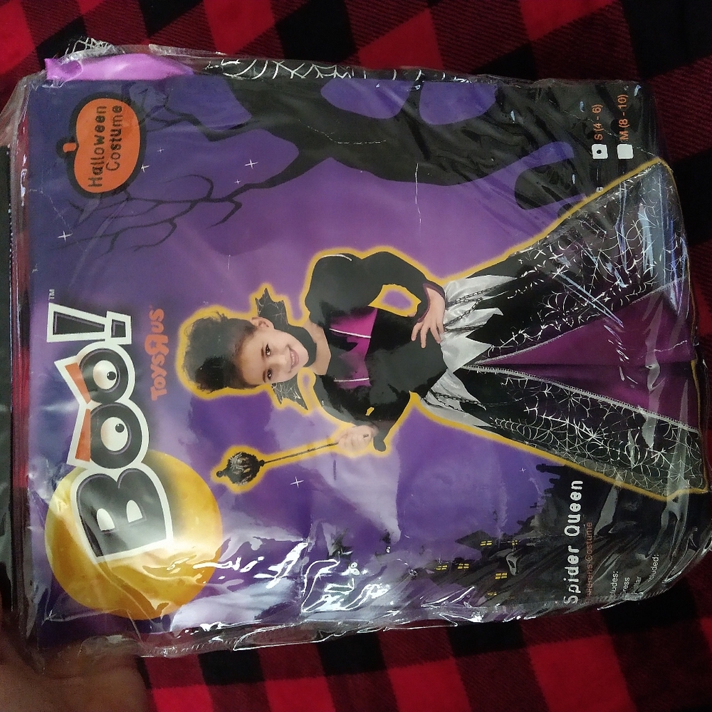 Girls Spider-queen costume